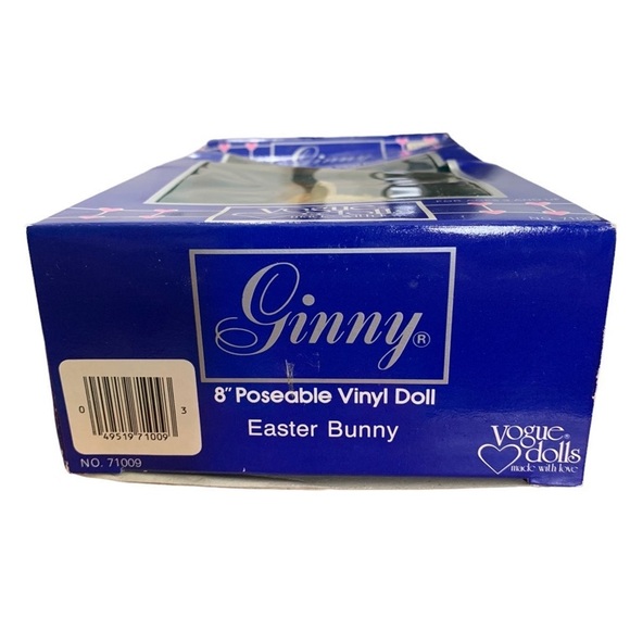 Vogue Ginny Vintage 1984 8” poseable Easter bunny vinyl doll toys: - Picture 6 of 10